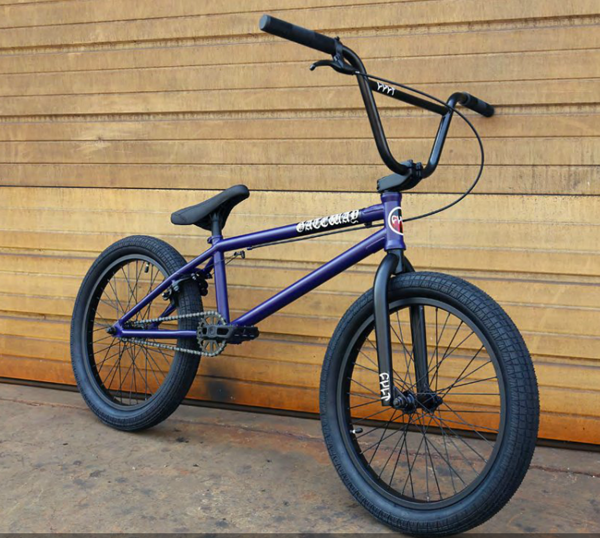 2014 CULT GATEWAY COMPLETE BIKE INDIGO BMX BIKES GATE WAY FIT PURPLE 20